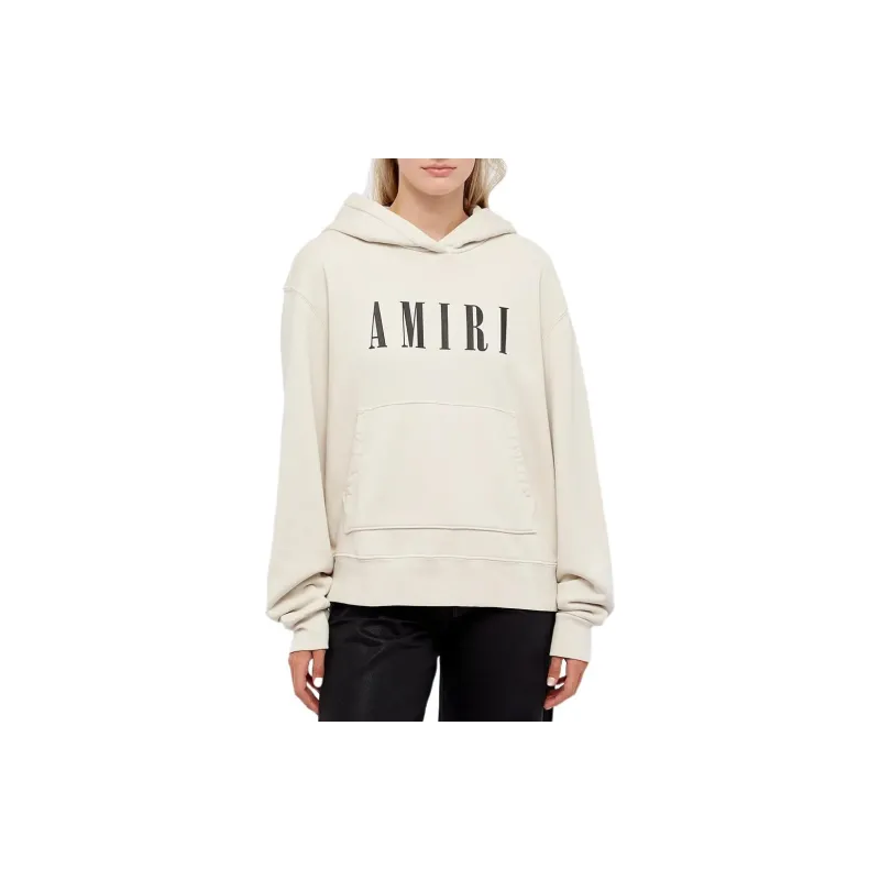 AMIRI Oversized Pullover Hoodie 'White'-2