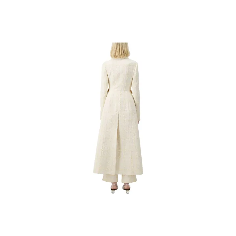 Giambattista Vall Checked Silk tweed Coat-2