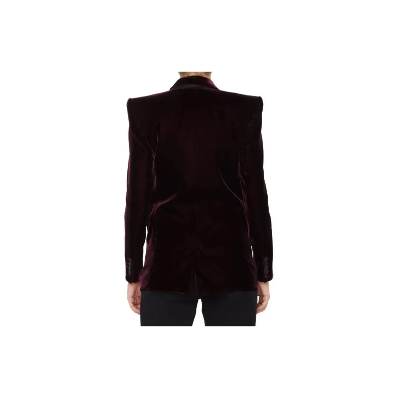 SAINT LAURENT Double Breasted Buttoned Jacket-2