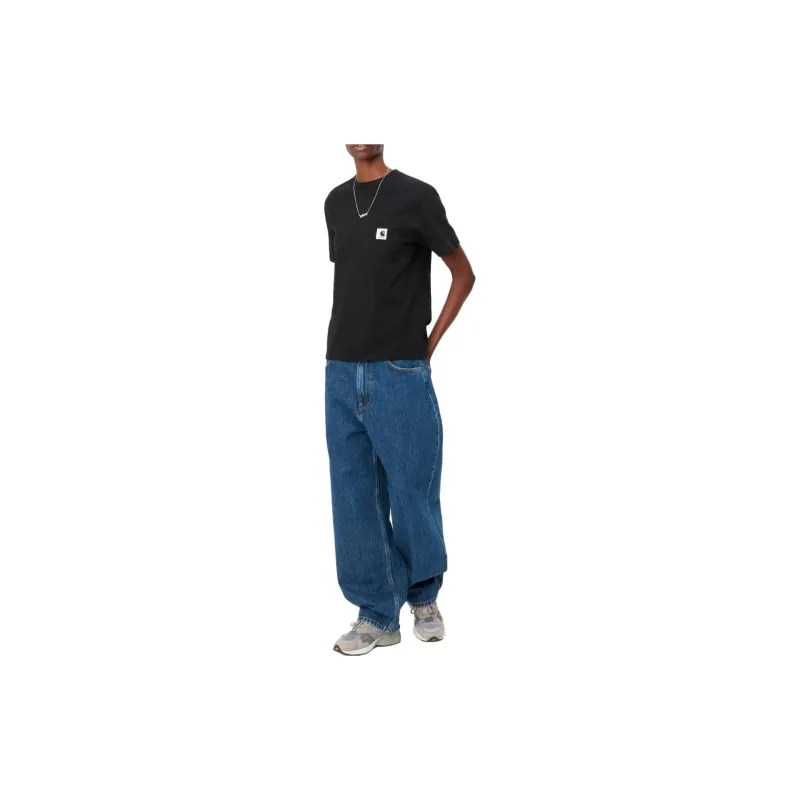 Carhartt WIP Short-Sleeve Pocket T-Shirt 'Black'-4