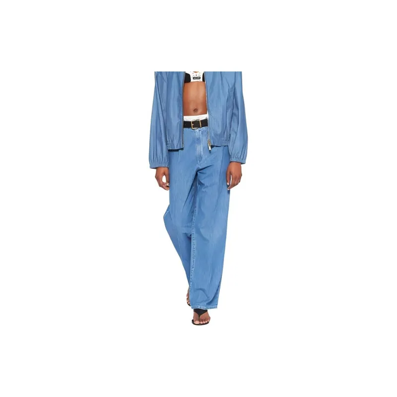 MIU MIU Money Bray Jeans Women's Blue-3
