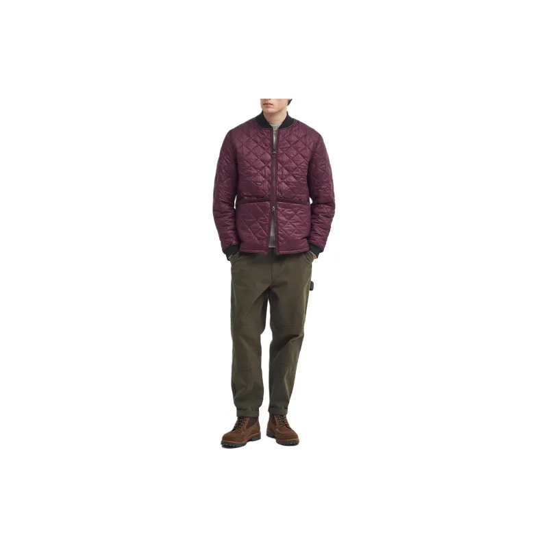 BARBOUR FW24 Jackets Coats Men's Plum Red-3