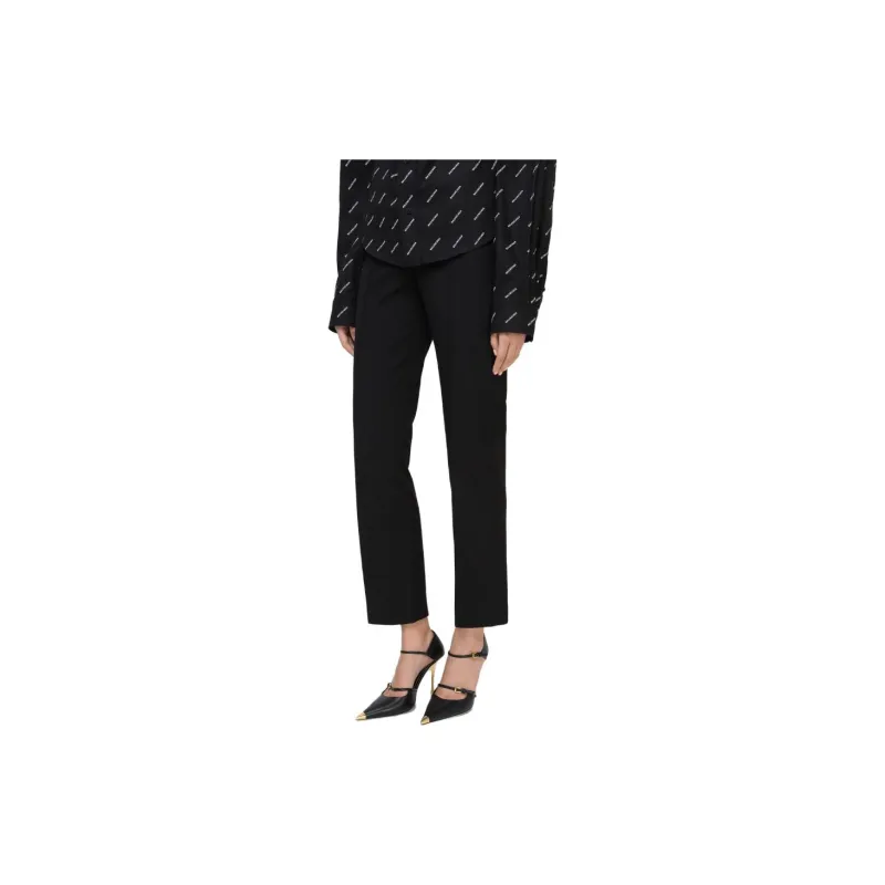 Balenciaga Casual Pants Women's Black-1