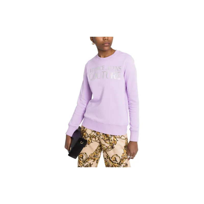 VERSACE JEANS COUTURE Sweatshirts Women's Purple-4