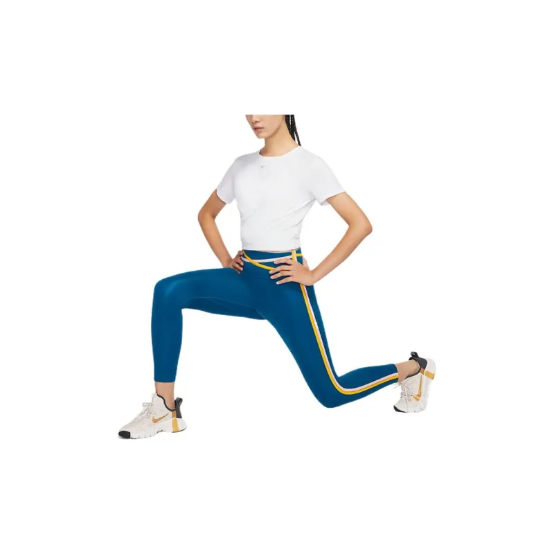 Nike Dri Fit Set in Sleeve T Shirt Women's White-2