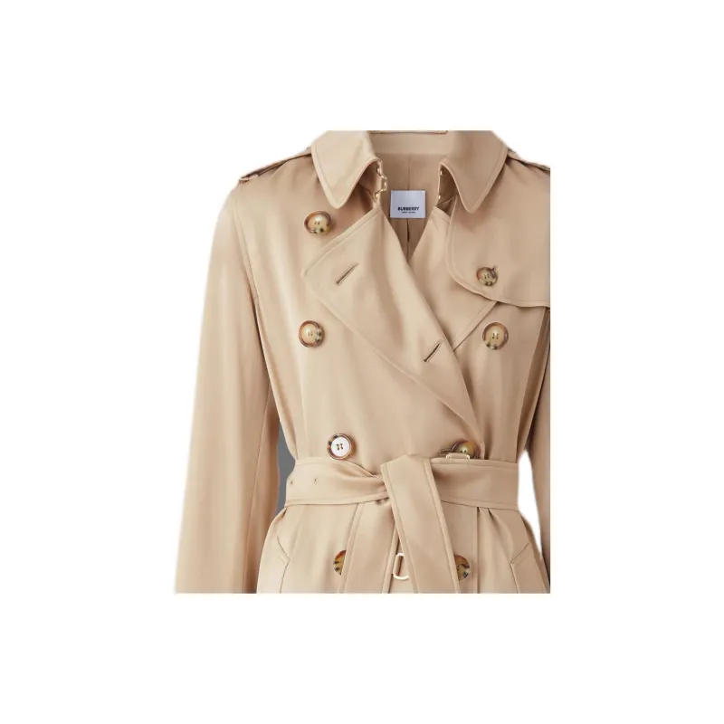 Burberry SS22 Trench Coat Women's Soft Yellow Umber-4