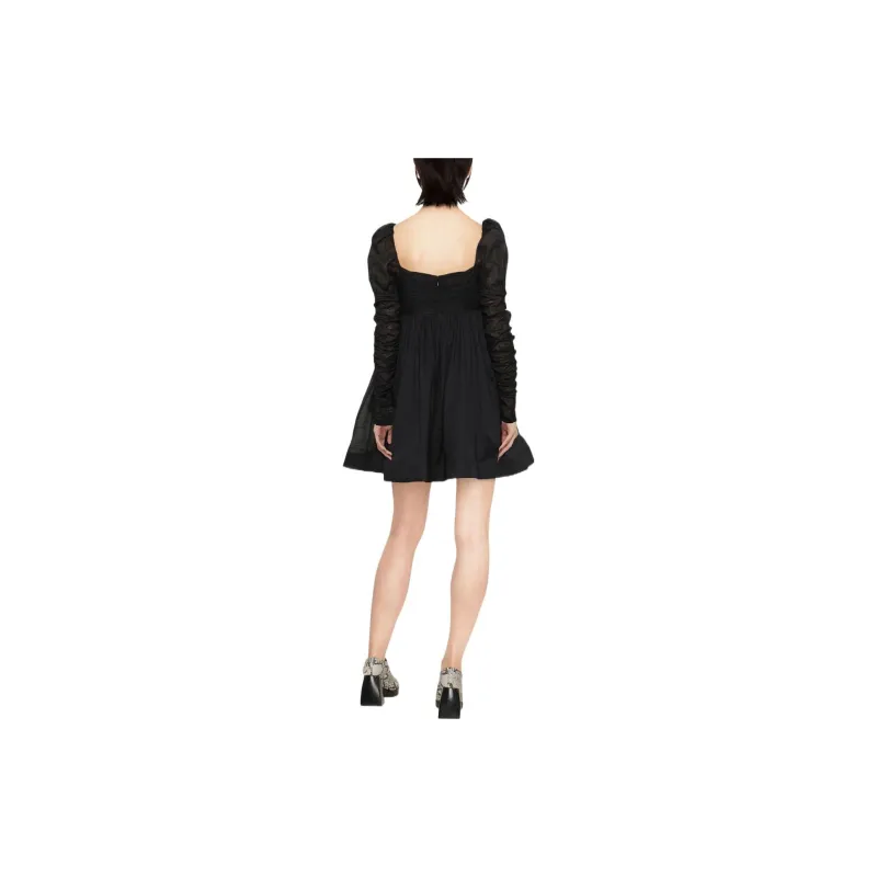 Zimmermann Long-Sleeved Dresses Women's Black-2