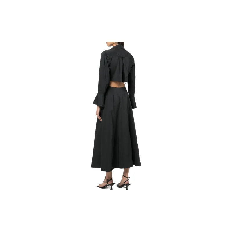 MICHAEL KORS Long-Sleeved Dresses Women's Black-2