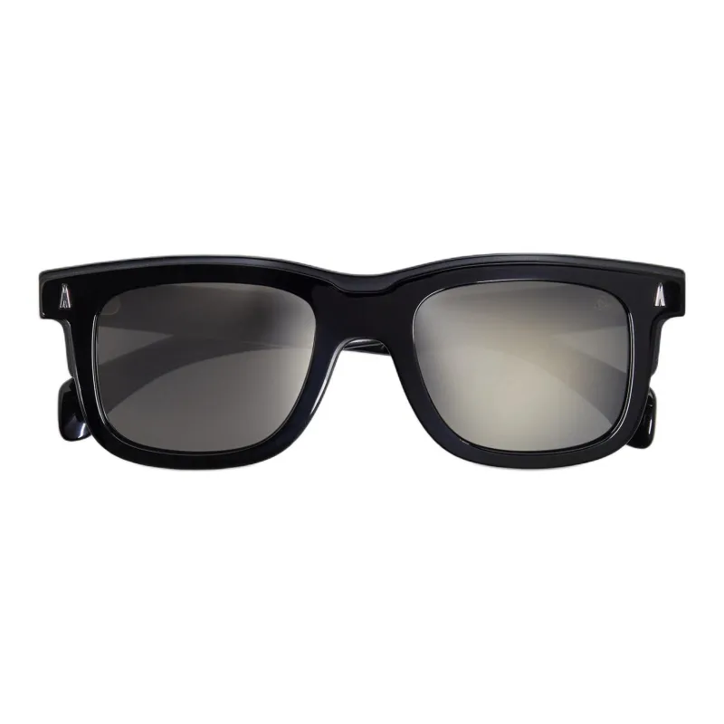 Moncler Acetate Square Sunglasses Unisex Black-1