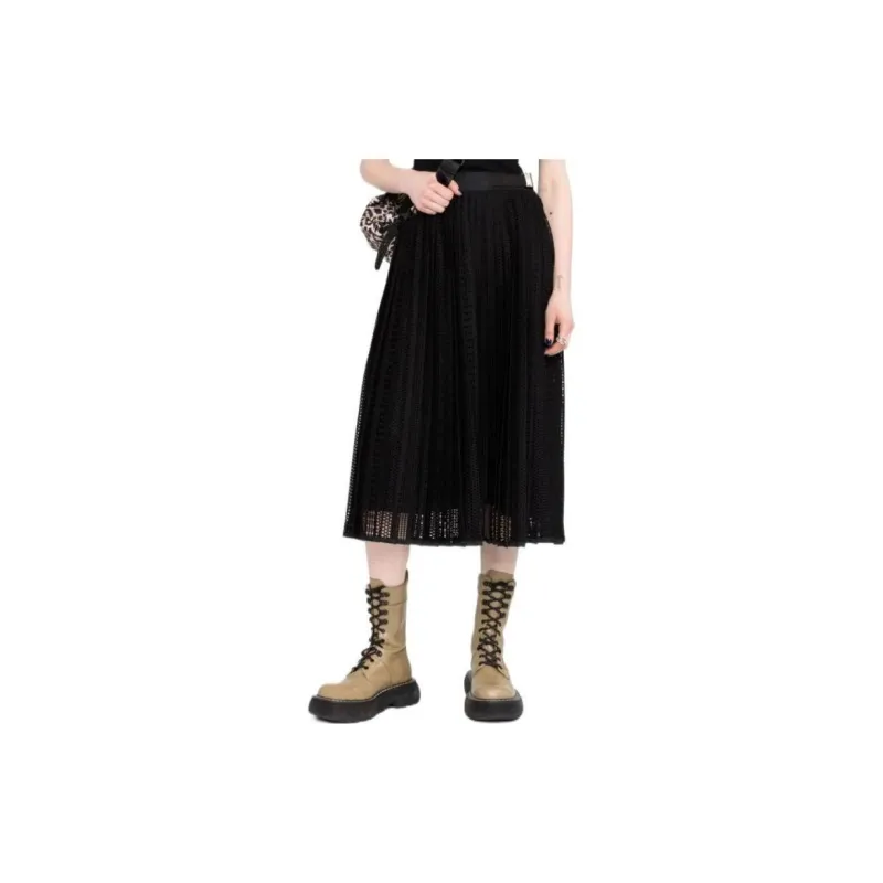 Moncler Pleated Midi Skirt-1