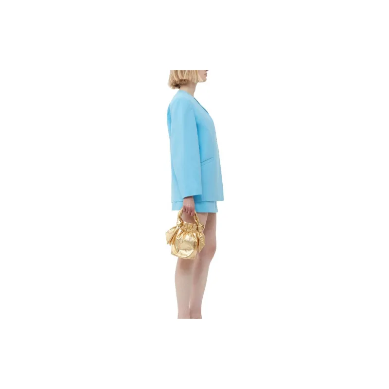 GANNI Organic Cotton Blazer-4