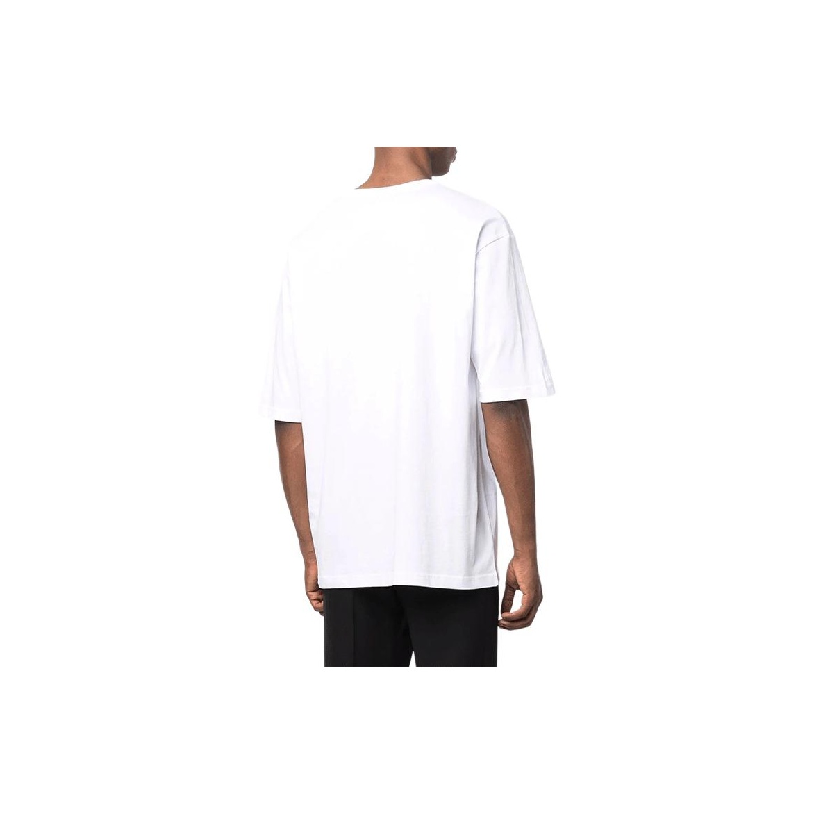Tシャツ・カットソー VERSACE Men T Shirts 74GAHT05 CJ00T G03 White VERSACE JEANS COUTURE T-Shirts Men White - POIZON