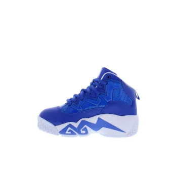 FILA KIDS Durable Breathable Mid Top Children's Basketball Shoes Blue Children Aged 3 7 Years Old
