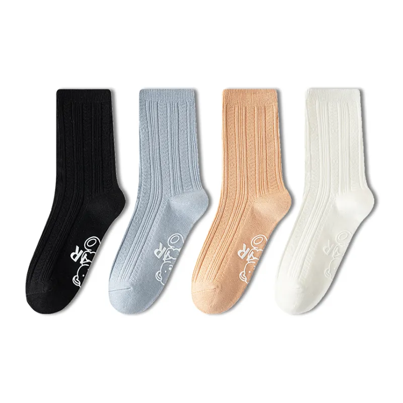 MIZU Mid Calf Socks Women's 4 Pack-1