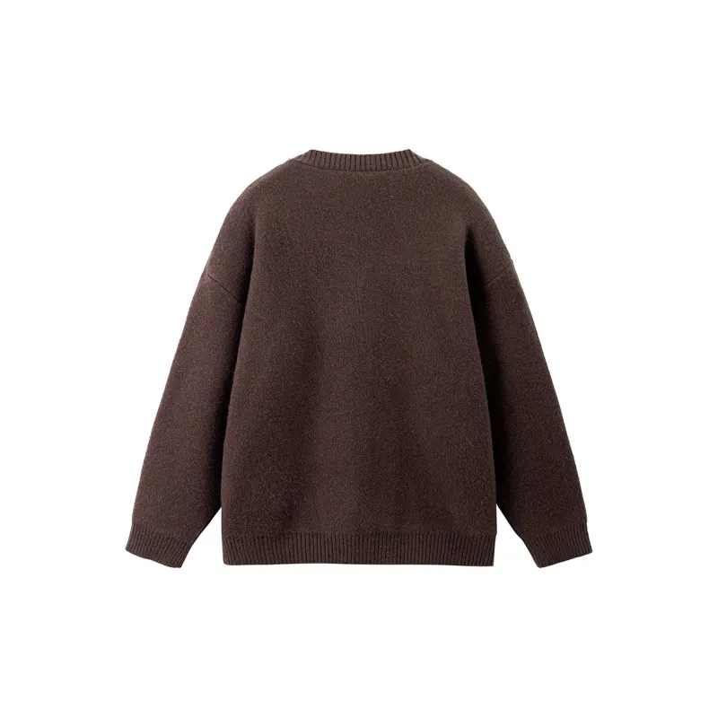NewJnxs Knitted Fabric Coat Unisex-1