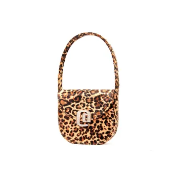 AT CHERINE Cow Leather Shoulder Bag Regular Women's Multicolor