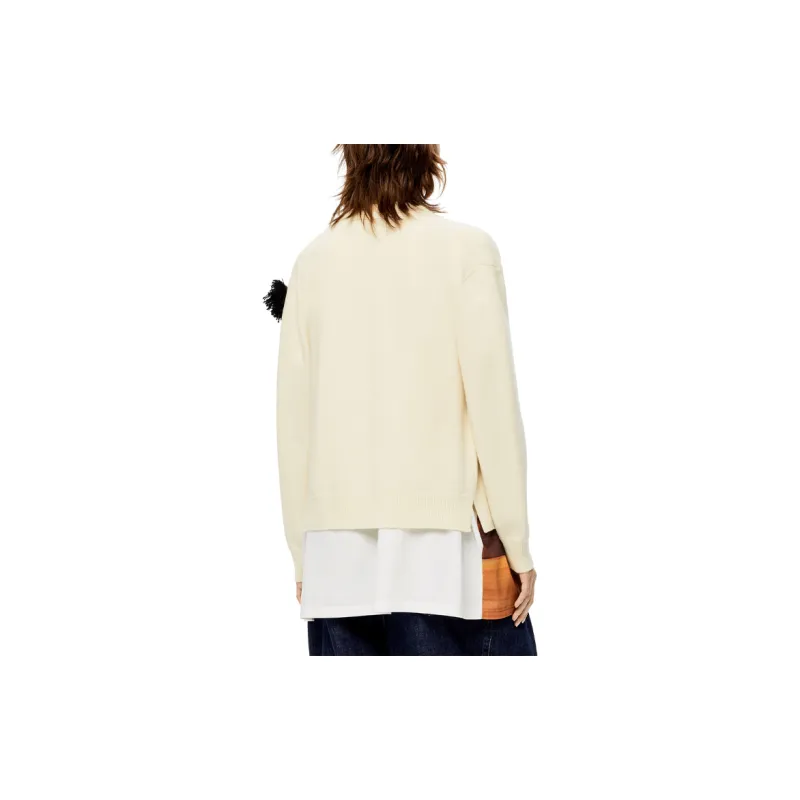 LOEWE Spirited Away Knitwear Women's Beige-3