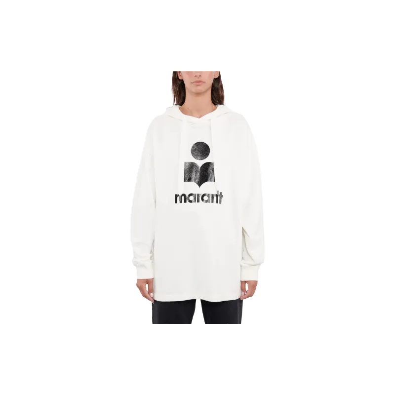ISABEL MARANT Long Sleeved Drawstring Hoodie-2