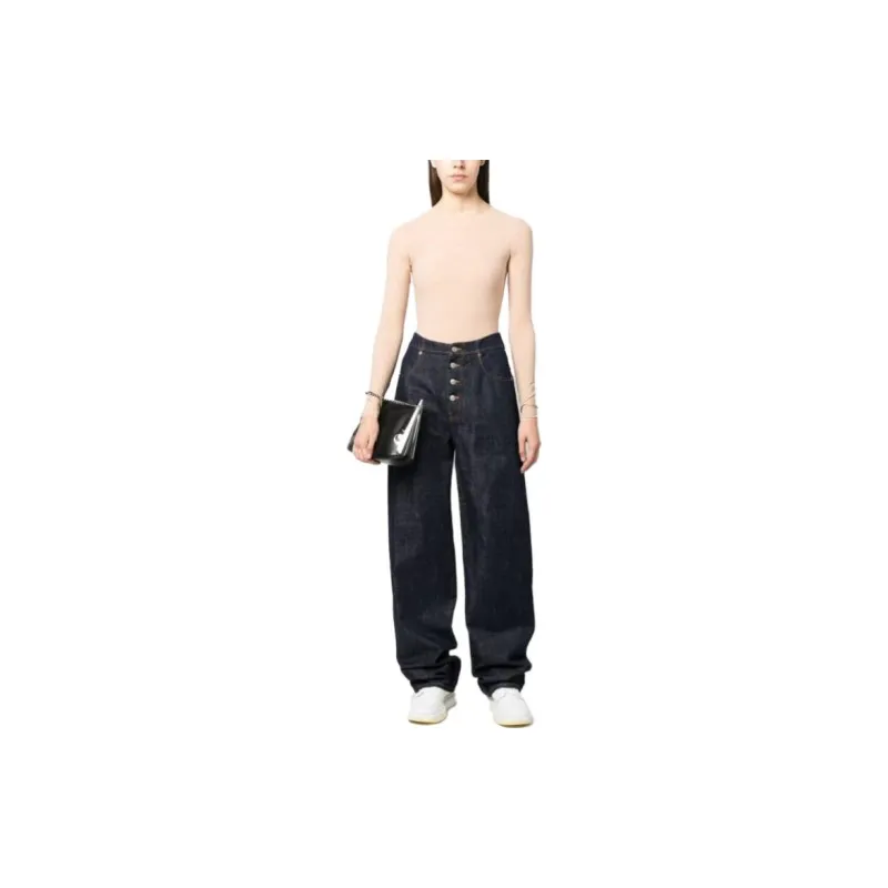MM6 Maison Margiela Bodysuits Women's Beige-2