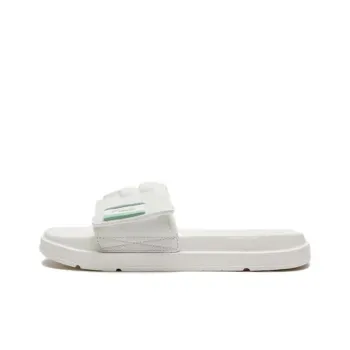 FILA KIDS Anti Slip And Wear Resistant Lightweight Kids' Slippers White Green Teenagers