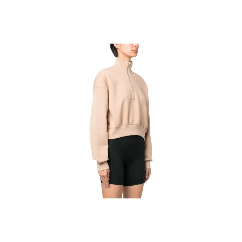 Nike Sportswear Phoenix Fleece Women's 1/4 Zip Cropped Sweatshirt-2