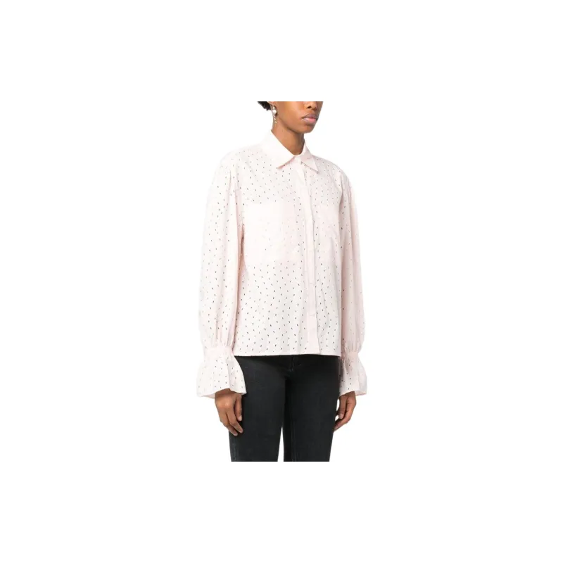 Maje Shirts Women's Light Pink-3