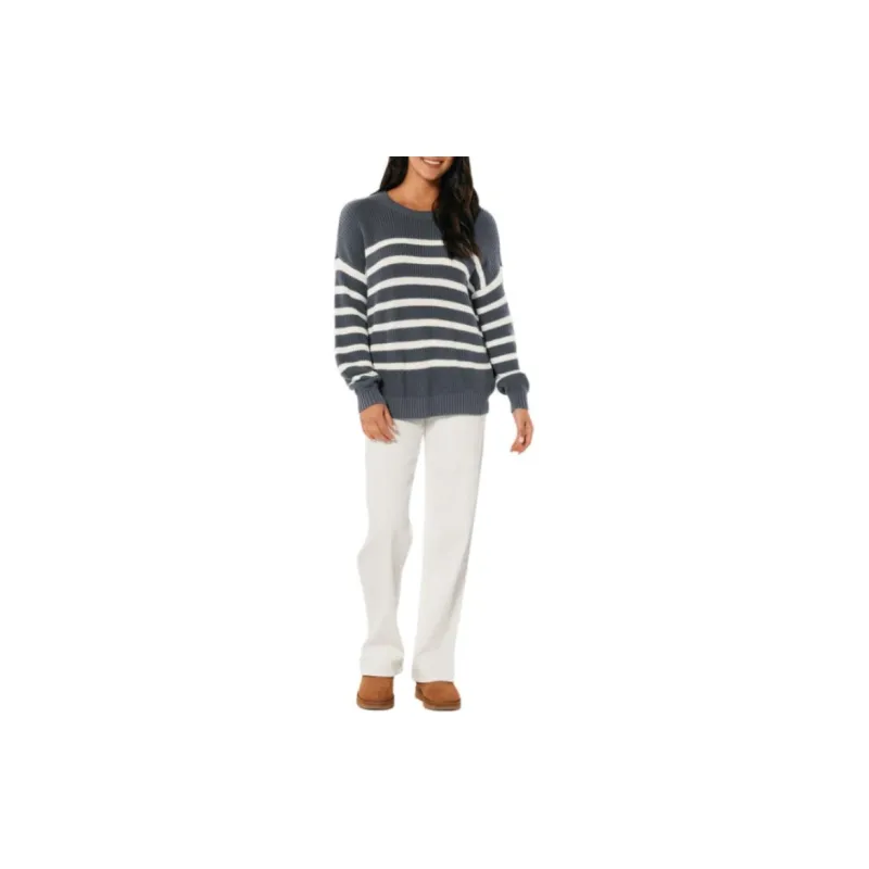Hollister Sweaters Women's Blue Stripes-1