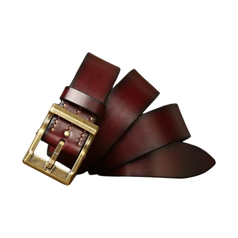 JEANSWEST Cow Leather Leather Belts Men's 3.8cm-31
