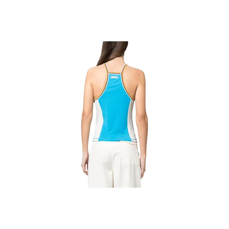 DIESEL Tank Tops Women's Blue-2