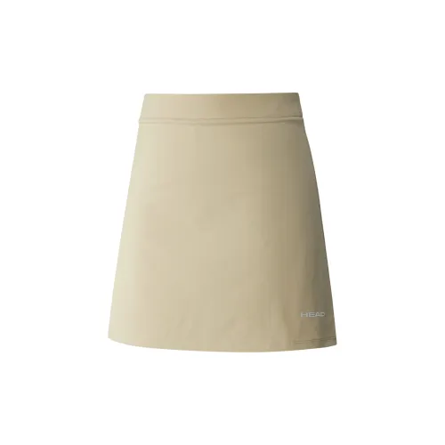 HEAD Casual Short Skirts Women's Linen Brown