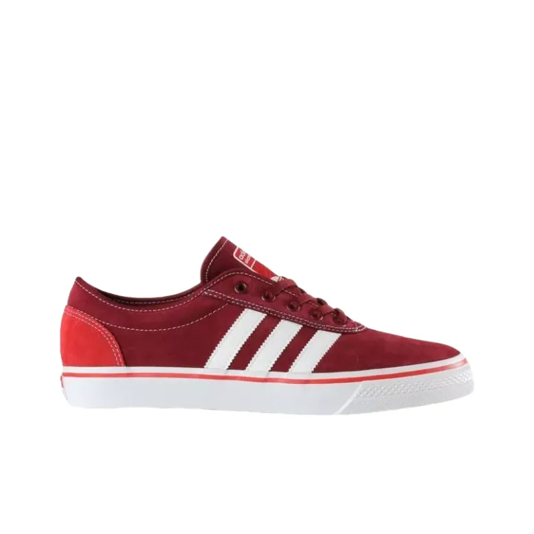 Adidas ADI EASE 1.0 Anti-Slip Wear-Resistant Low-Top Skateboard Shoes Men's Red-1
