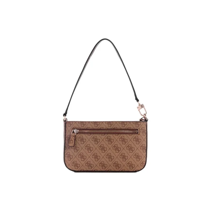 GUESS Polyurethane Handbag Shoulder Bag Mini Women's Brown-2