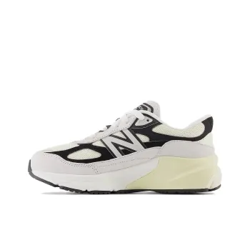 New Balance NB 990 V6 Cushioning, Wear Resistant Low Top Kids' Running Shoes Gray Black Teenagers
