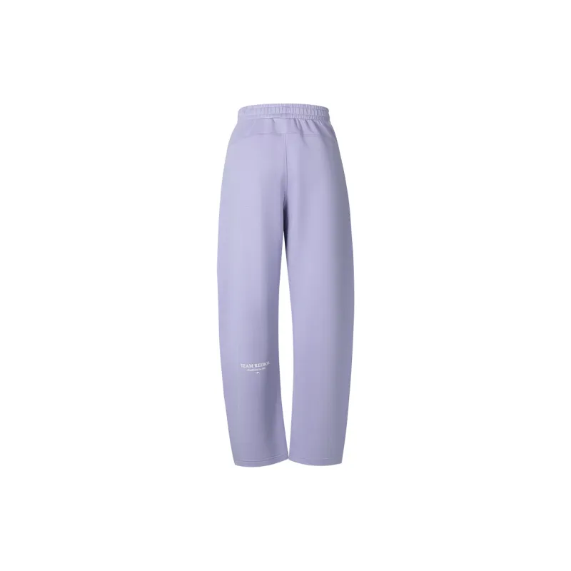 Reebok Knitted Sports Pants Women's Light Purple-1