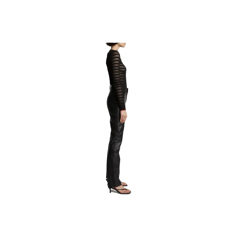 PROENZA SCHOULER Striped Sheer Top-3