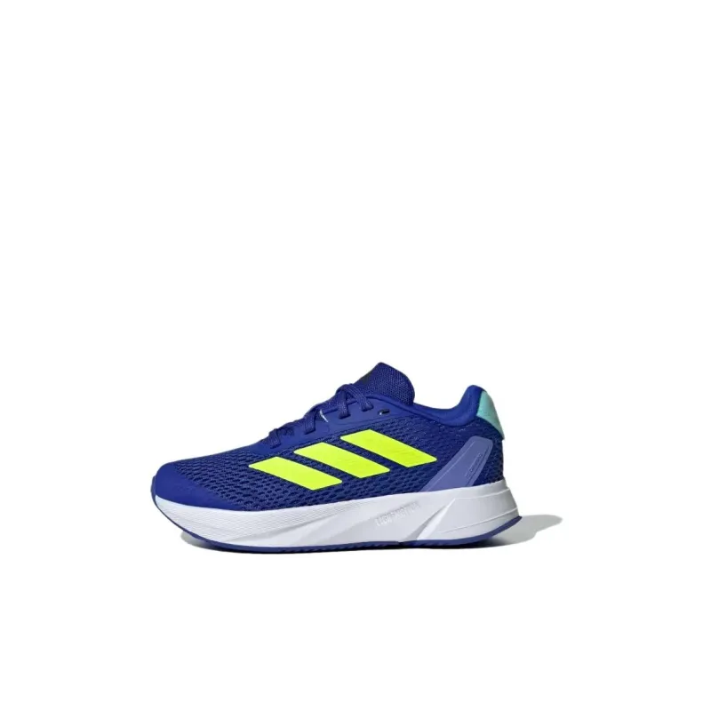 Adidas DURAMO SL Anti Slip Wear Resistant Low Top Kids' Running Shoes Blue Green White Kids'-0