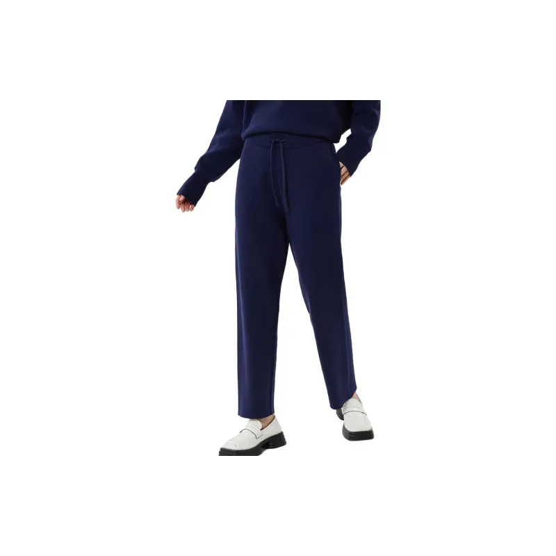 GAP Knitted Sweatpants Women's Navy Blue-2