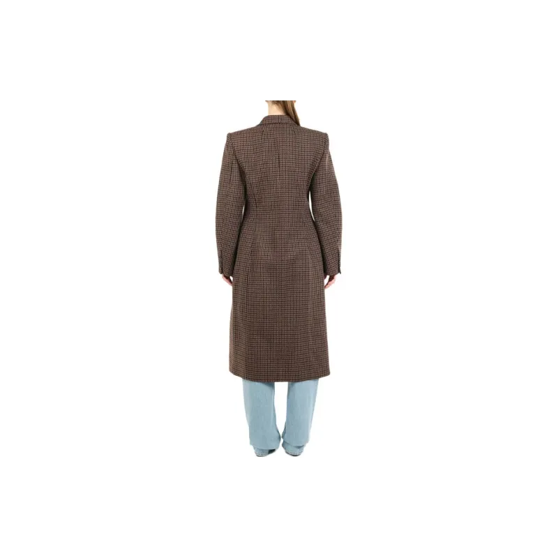 Balenciaga Coat 'Brown/Beige'-4