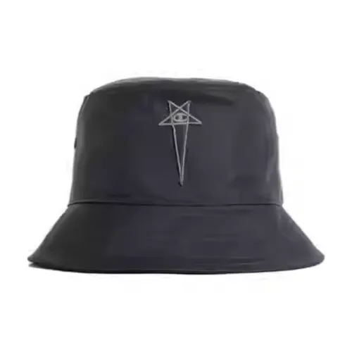 RICK OWENS/RO Nylon Bucket Hats Men's Black