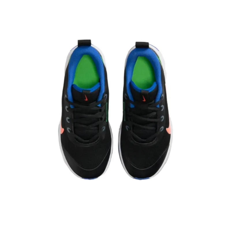 Nike Omni Multi-Court GS 'Black Hyper Orange'-2