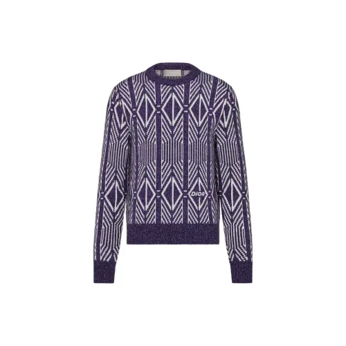 DIOR Sweaters Men Purple