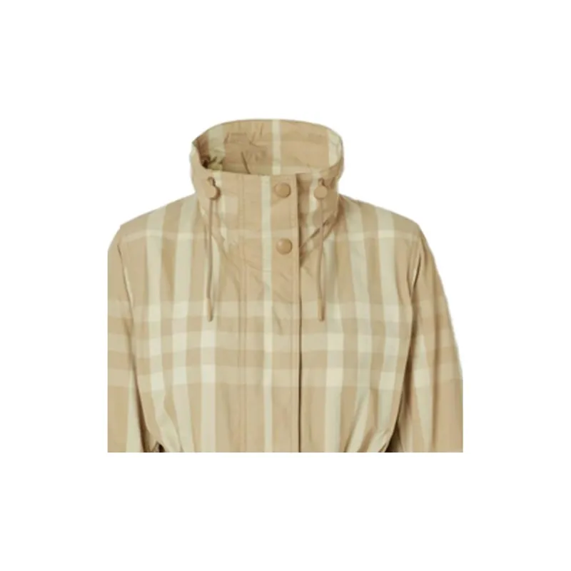 Burberry Jacket Women's Soft Yellow Brown-4