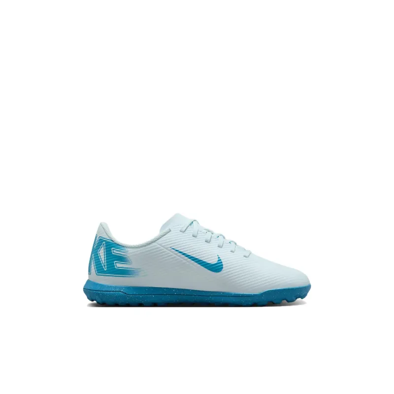 Nike Mercurial Vapor 16 Anti Slip Wear Resistant Low Top Kids' Soccer Shoes Blue Kids'-1