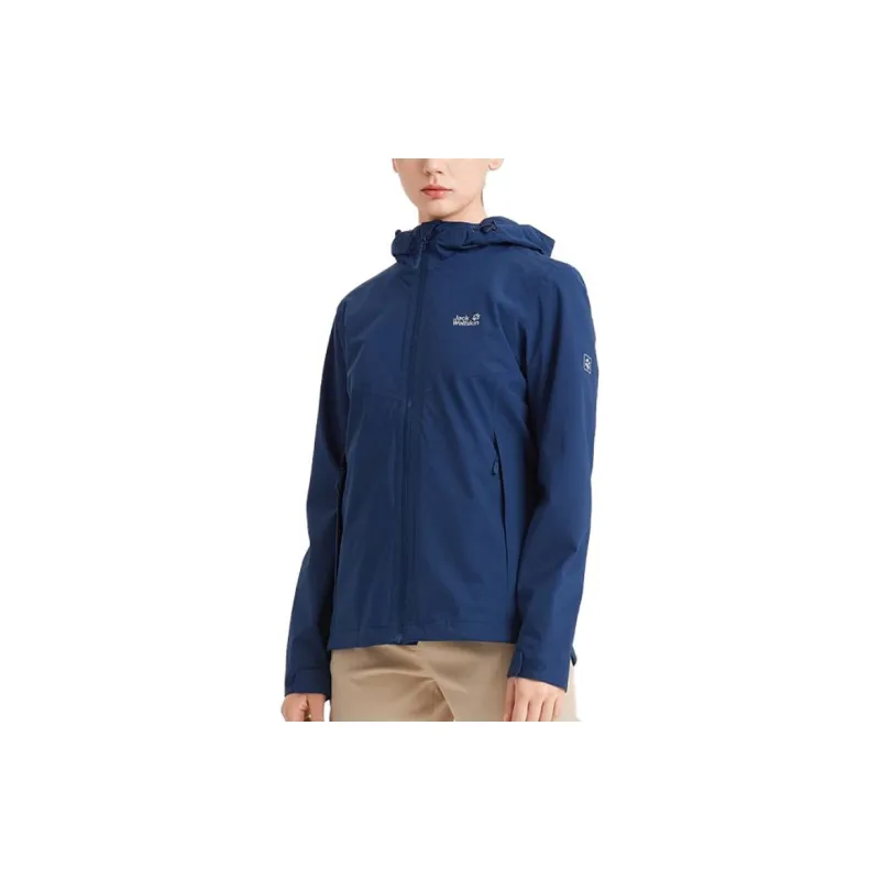 Jack Wolfskin Outdoor Hiking Warm Windbreaker Jacket Women's-6