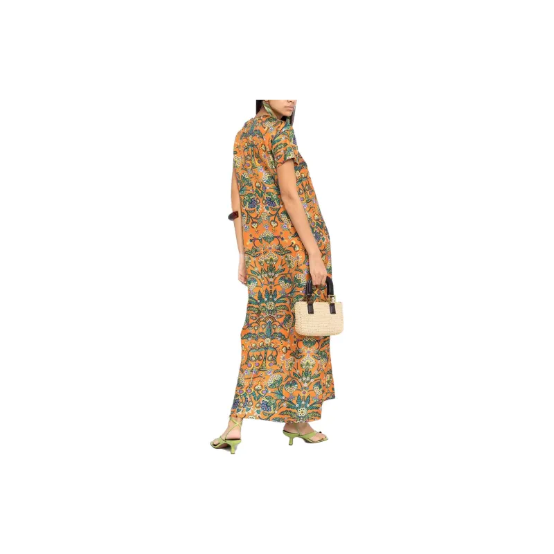 La DoubleJ Floral Print Swing Dress-2