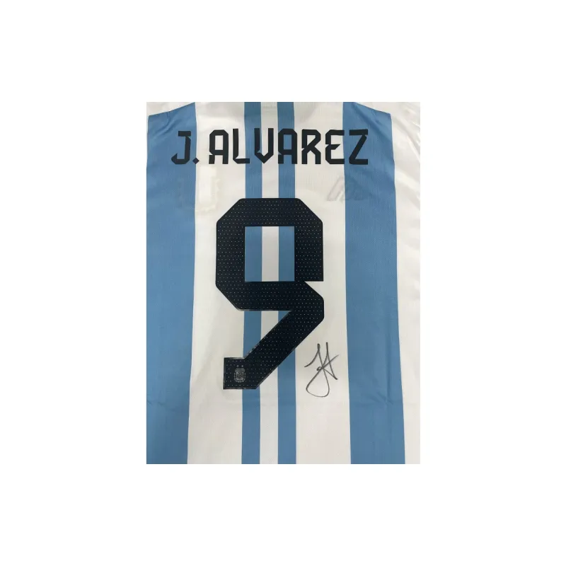 ICONS.com Jersey Argentina 2 Stars, With ICONS Official Certificate, Without Framing, For Collection. Unisex-1