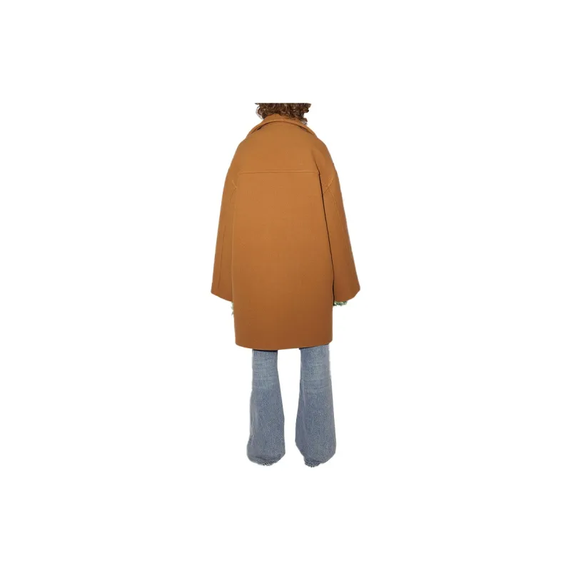 Acne Studios Coats Women's Brown-3