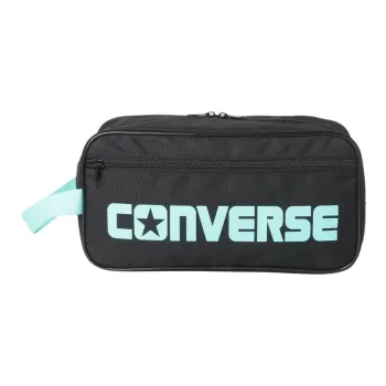 Converse Polyester Storage Bag Shoe Bag Medium Size Unisex Black/Light Green