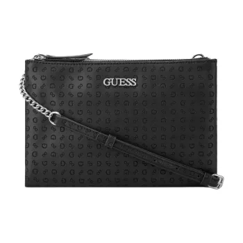 GUESS Artificial Leather Shoulder Bag Crossbody Bag Mini Women's Black