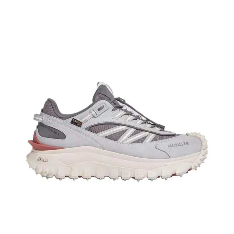 Moncler Trailgrip Low Top Casual Shoes Men's Gray-1
